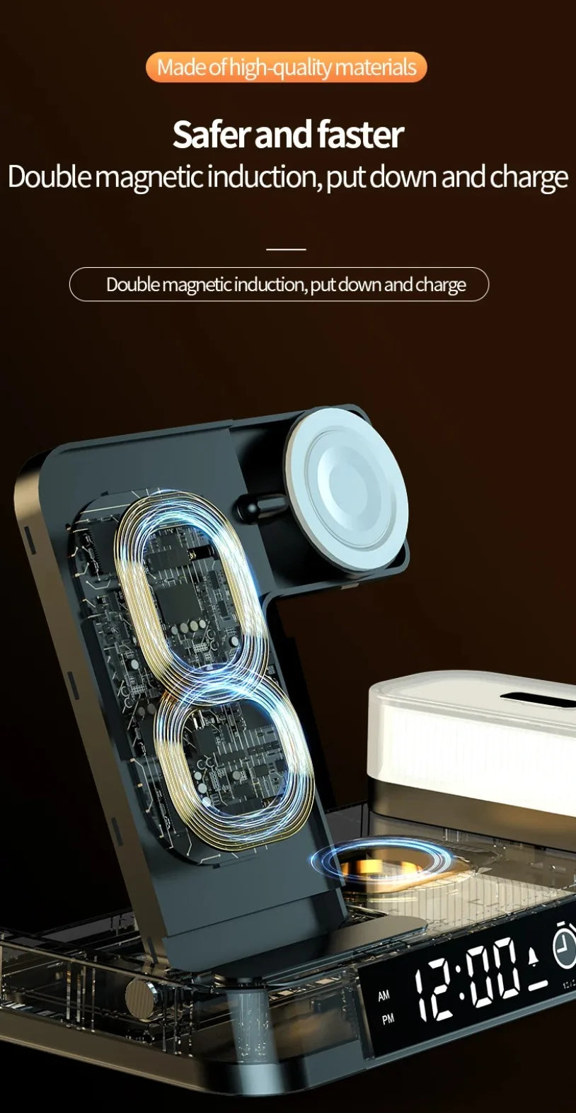 30W 3 In 1 Wireless Charger Stand30W 3 In 1 Wireless Charger Stand