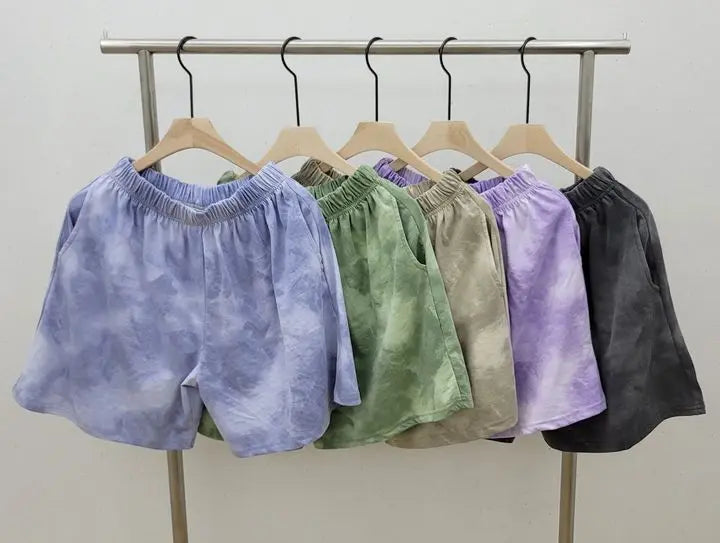 2Piece Suit Women T-Shirt Shorts Set