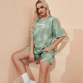 2Piece Suit Women T-Shirt Shorts Set