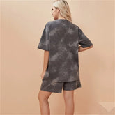 2Piece Suit Women T-Shirt Shorts Set