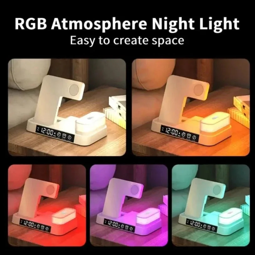 30W 3 In 1 Wireless Charger Stand